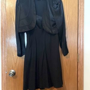 Little Black Dress with Bolero jacket